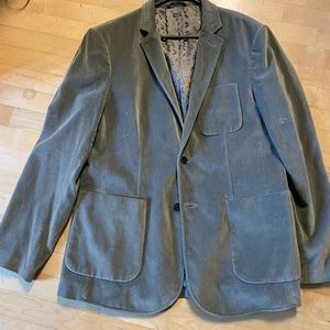 Men’s velvet blazer